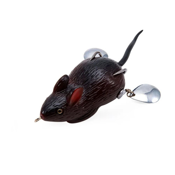 Мышь-незацепляйка Namazu MOUSE с лепестками, 76 мм, 26 г, цвет 13, крючок-двойник YR Hooks (BN) #2 Мышь-незацепляйка Namazu MOUSE с лепестками, 76 мм, 26 г, цвет 13, крючок-двойник YR Hooks (BN) #2