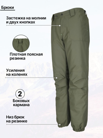 Костюм мужской демисезонный IFRIT DemiDragon-2 (Тaslan) Хаки (56/58-170/176) Костюм мужской демисезонный IFRIT DemiDragon-2 (Тaslan) Хаки (56/58-170/176)