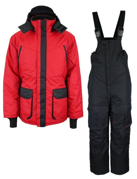 Костюм мужской зимний IFRIT Centaur (Blazer/Fleece) Красный, 48/50-170/176