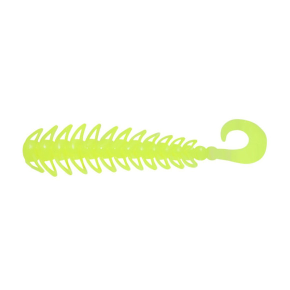 Твистер YAMAN PRO Ruff, р.5 inch, цвет #02 - Chartreuse (уп. 5 шт.)