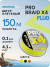 Шнур Nautilus Pro Braid X4 Fluo Yellow d-0.10 4.1кг 9lb 150м