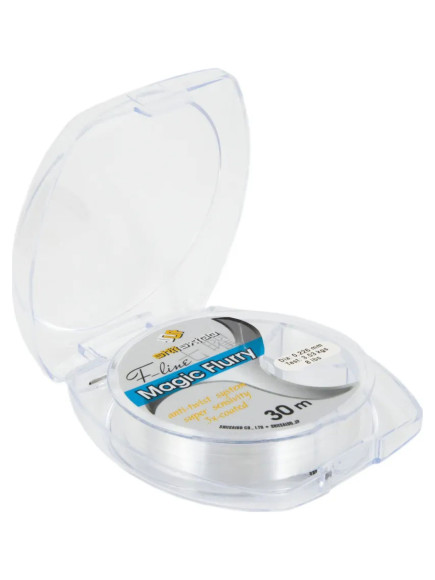 Флюорокарбон "Shii Saido" Magic Flurry, L-30 м, d-0,265 мм, test-4,67 кг, прозрачный/200/