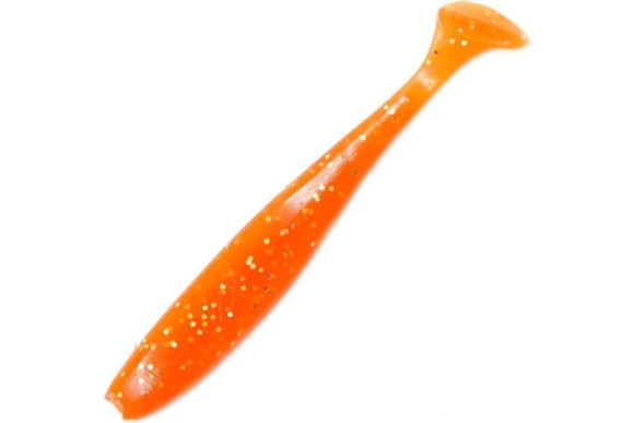 Виброхвост YAMAN PRO Plum Blossom, р.3 inch, цвет #03 - Carrot gold flake (уп. 7 шт.)