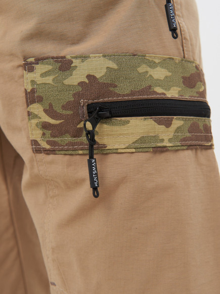 Брюки летние Huntsman Матрица ткань Nylon Cotton Рип-Стоп цвет Песок (44/46-170/176)