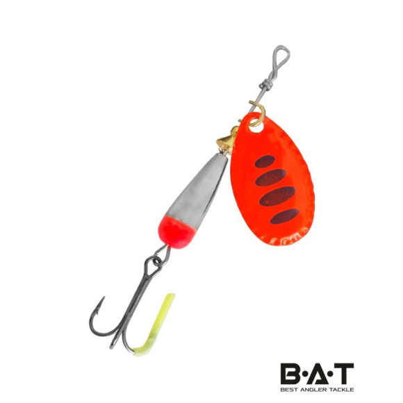 Блесна вращ. BAT VIBROBULLET #2 9g. COLOR:104 Блесна вращ. BAT VIBROBULLET #2 9g. COLOR:104