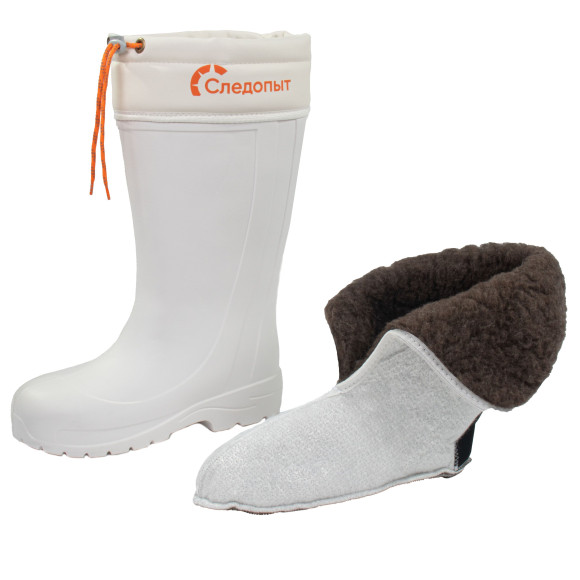 Сапоги "СЛЕДОПЫТ" MINK, ЭВА, 4-слойный вкладыш, -40°С, р. 37-38, белый Сапоги "СЛЕДОПЫТ" MINK, ЭВА, 4-слойный вкладыш, -40°С, р. 37-38, белый
