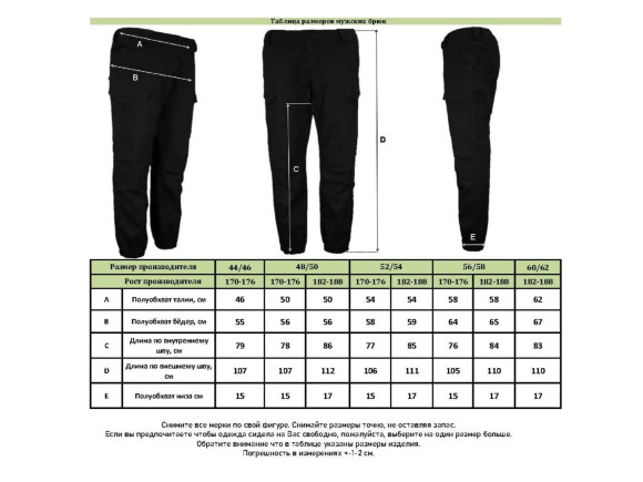 Брюки мужские Titan (Twill) Камуфляж, 60/62-182/188 Брюки мужские Titan (Twill) Камуфляж, 60/62-182/188