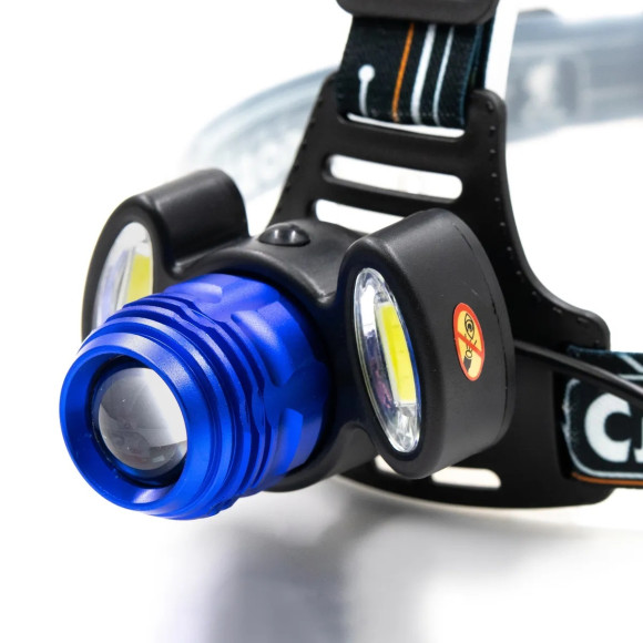 Фонарь налобный "СИБИРСКИЙ СЛЕДОПЫТ-Лайт", 1 LED + 2 COB, zoom, аккум.2x2200mAh/60/ Фонарь налобный "СИБИРСКИЙ СЛЕДОПЫТ-Лайт", 1 LED + 2 COB, zoom, аккум.2x2200mAh/60/