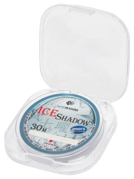 Леска "Shii Saido" Ice Shadow, L-30 м, d-0,286 мм, test-6,34 кг, прозрачная/10/