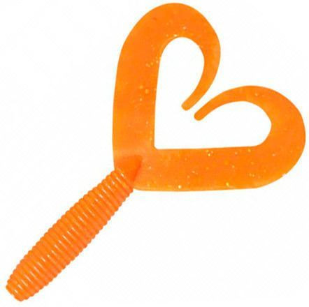 Твистер YAMAN PRO Loop-Two, р.2 inch, цвет  #03 - Carrot Gold Flake (уп.10 шт)