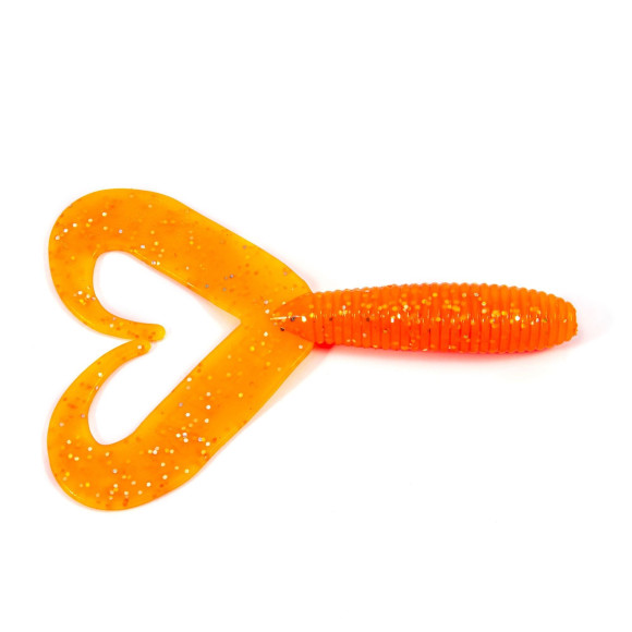 Твистер YAMAN PRO Loop-Two, р.2 inch, цвет  #03 - Carrot Gold Flake (уп.10 шт)