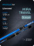 Спиннинг Nautilus Mira Travel 5sec NMIR-S705UL 213см 1-7гр*