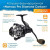 Катушка безынерционная Namazu Pro Diamond Carbon DC3000 , 8+1 подш., метал. шпуля/20/