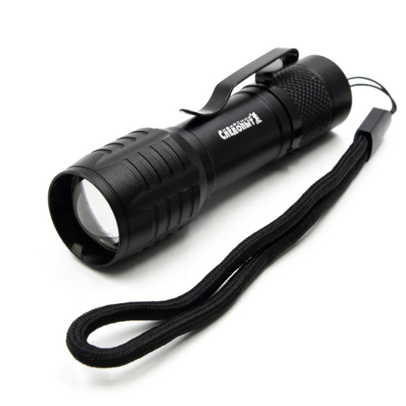Фонарь ручной "СИБИРСКИЙ СЛЕДОПЫТ-АУР МИНИ", 1 LED + 1 COB, аккум. 220В,1x400mAh/150/