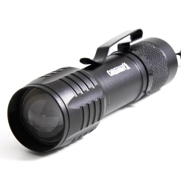 Фонарь ручной "СИБИРСКИЙ СЛЕДОПЫТ-АУР МИНИ", 1 LED + 1 COB, аккум. 220В,1x400mAh/150/