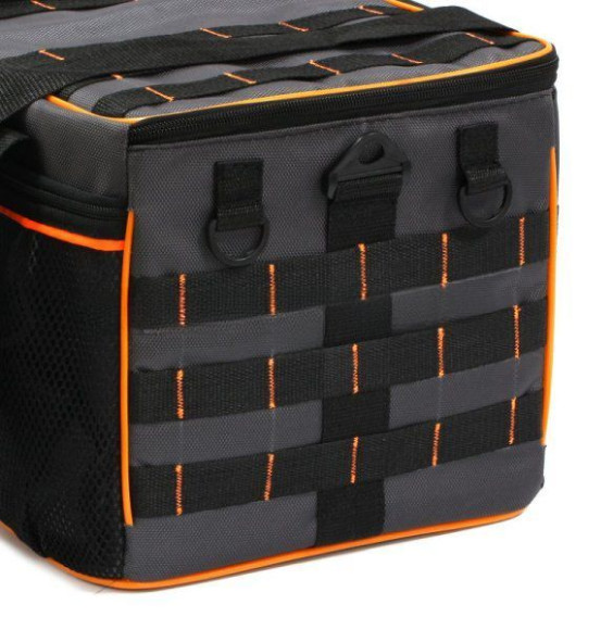 Сумка рыболовная "СЛЕДОПЫТ" Base Lure Bag XL, 38х26х25 см, цв. серый + 5 коробок Luno 28/2/ Сумка рыболовная "СЛЕДОПЫТ" Base Lure Bag XL, 38х26х25 см, цв. серый + 5 коробок Luno 28/2/