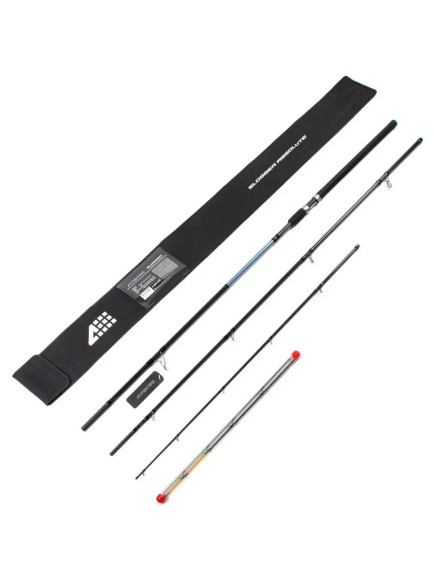 Удилище фидерное штекерное карбоновое 4 FIGHTERS Slogger Absolute FEEDER, 4,2 м, тест до 150 г/20/ Удилище фидерное штекерное карбоновое 4 FIGHTERS Slogger Absolute FEEDER, 4,2 м, тест до 150 г/20/