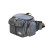 Сумка рыболовная "СЛЕДОПЫТ" Fishing Hip Bag T2, 27х23х17 см, цв. серый/4/