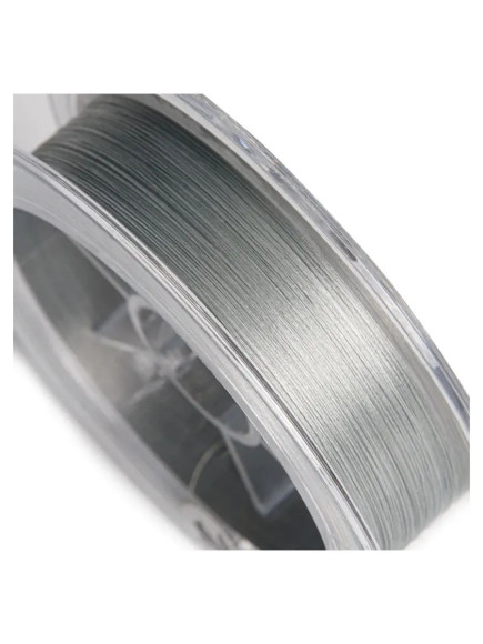 Шнур плетеный Namazu CrystalBraid PE 8Х, #1.2, L-50 м, d-0,16 мм, test-15,5 кг, серый Шнур плетеный Namazu CrystalBraid PE 8Х, #1.2, L-50 м, d-0,16 мм, test-15,5 кг, серый