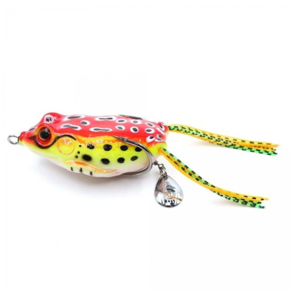 Лягушка-незацепляйка Namazu FROG с лепестком, 55 мм, 10 г, цвет 09, крючок-двойник YR Hooks (BN) #1/ Лягушка-незацепляйка Namazu FROG с лепестком, 55 мм, 10 г, цвет 09, крючок-двойник YR Hooks (BN) #1/